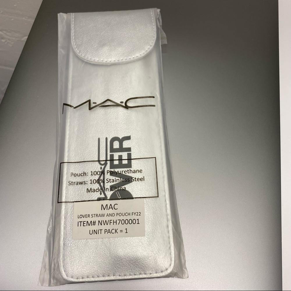 MAC LOVER Stainless Steel Straw & Pouch Set - Picture 4 of 9